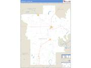 Humphreys County, MS <br /> Wall Map <br /> Zip Code <br /> Basic Style 2025 Map