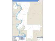 Issaquena County, MS <br /> Wall Map <br /> Zip Code <br /> Basic Style 2025 Map