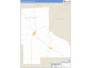 Jefferson Davis County, MS <br /> Wall Map <br /> Zip Code <br /> Basic Style 2025 Map