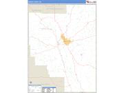 Marion County, MS <br /> Wall Map <br /> Zip Code <br /> Basic Style 2025 Map