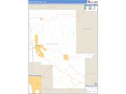 Montgomery County, MS <br /> Wall Map <br /> Zip Code <br /> Basic Style 2025 Map