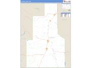 Quitman County, MS <br /> Wall Map <br /> Zip Code <br /> Basic Style 2025 Map