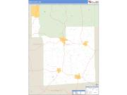Smith County, MS <br /> Wall Map <br /> Zip Code <br /> Basic Style 2025 Map
