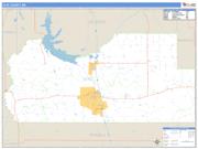 Tate County, MS <br /> Wall Map <br /> Zip Code <br /> Basic Style 2025 Map