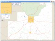 Winston County, MS <br /> Wall Map <br /> Zip Code <br /> Basic Style 2025 Map