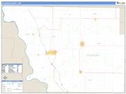 Atchison County, MO <br /> Wall Map <br /> Zip Code <br /> Basic Style 2025 Map