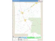 Crawford County, MO <br /> Wall Map <br /> Zip Code <br /> Basic Style 2025 Map