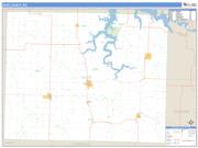 Dade County, MO <br /> Wall Map <br /> Zip Code <br /> Basic Style 2025 Map
