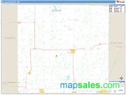 DeKalb County, MO <br /> Wall Map <br /> Zip Code <br /> Basic Style 2025 Map