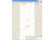 Gasconade County, MO <br /> Wall Map <br /> Zip Code <br /> Basic Style 2025 Map