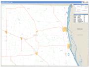 Lewis County, MO <br /> Wall Map <br /> Zip Code <br /> Basic Style 2025 Map