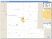 Livingston County, MO <br /> Wall Map <br /> Zip Code <br /> Basic Style 2025 Map