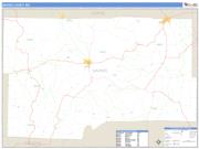 Maries County, MO <br /> Wall Map <br /> Zip Code <br /> Basic Style 2025 Map