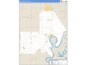 New Madrid County, MO <br /> Wall Map <br /> Zip Code <br /> Basic Style 2025 Map