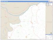 Osage County, MO <br /> Wall Map <br /> Zip Code <br /> Basic Style 2025 Map