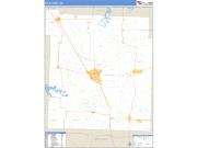 Polk County, MO <br /> Wall Map <br /> Zip Code <br /> Basic Style 2025 Map