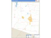 Randolph County, MO <br /> Wall Map <br /> Zip Code <br /> Basic Style 2025 Map