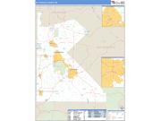 St. Francois County, MO <br /> Wall Map <br /> Zip Code <br /> Basic Style 2025 Map