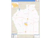 Stoddard County, MO <br /> Wall Map <br /> Zip Code <br /> Basic Style 2025 Map