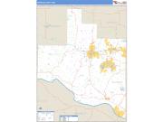 Warren County, MO <br /> Wall Map <br /> Zip Code <br /> Basic Style 2025 Map