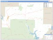 Wayne County, MO <br /> Wall Map <br /> Zip Code <br /> Basic Style 2025 Map