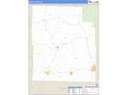 Wright County, MO <br /> Wall Map <br /> Zip Code <br /> Basic Style 2025 Map