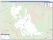 Beaverhead County, MT <br /> Wall Map <br /> Zip Code <br /> Basic Style 2025 Map