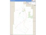 Carter County, MT <br /> Wall Map <br /> Zip Code <br /> Basic Style 2025 Map