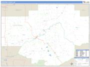 Chouteau County, MT <br /> Wall Map <br /> Zip Code <br /> Basic Style 2025 Map