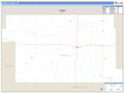 Daniels County, MT <br /> Wall Map <br /> Zip Code <br /> Basic Style 2025 Map