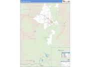 Gallatin County, MT <br /> Wall Map <br /> Zip Code <br /> Basic Style 2025 Map