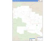 Judith Basin County, MT <br /> Wall Map <br /> Zip Code <br /> Basic Style 2025 Map