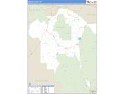 Madison County, MT <br /> Wall Map <br /> Zip Code <br /> Basic Style 2025 Map