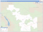 Meagher County, MT <br /> Wall Map <br /> Zip Code <br /> Basic Style 2025 Map
