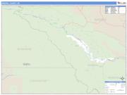 Mineral County, MT <br /> Wall Map <br /> Zip Code <br /> Basic Style 2025 Map
