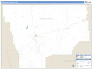 Musselshell County, MT <br /> Wall Map <br /> Zip Code <br /> Basic Style 2025 Map