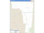 Rosebud County, MT <br /> Wall Map <br /> Zip Code <br /> Basic Style 2025 Map
