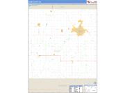 Adams County, NE <br /> Wall Map <br /> Zip Code <br /> Basic Style 2025 Map