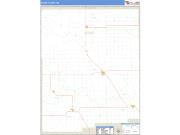 Boone County, NE <br /> Wall Map <br /> Zip Code <br /> Basic Style 2025 Map