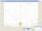 Buffalo County, NE <br /> Wall Map <br /> Zip Code <br /> Basic Style 2025 Map