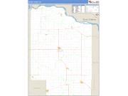 Cedar County, NE <br /> Wall Map <br /> Zip Code <br /> Basic Style 2025 Map