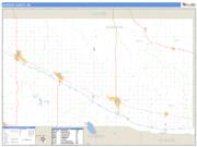 Dawson County, NE <br /> Wall Map <br /> Zip Code <br /> Basic Style 2025 Map