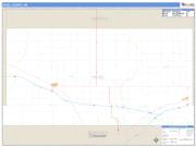 Deuel County, NE <br /> Wall Map <br /> Zip Code <br /> Basic Style 2025 Map