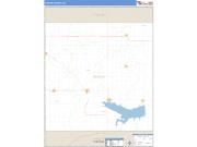 Harlan County, NE <br /> Wall Map <br /> Zip Code <br /> Basic Style 2025 Map