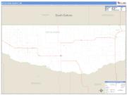 Keya Paha County, NE <br /> Wall Map <br /> Zip Code <br /> Basic Style 2025 Map