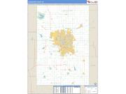 Lancaster County, NE <br /> Wall Map <br /> Zip Code <br /> Basic Style 2025 Map