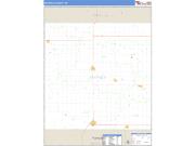 Nuckolls County, NE <br /> Wall Map <br /> Zip Code <br /> Basic Style 2025 Map