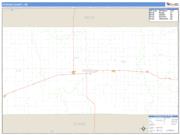 Perkins County, NE <br /> Wall Map <br /> Zip Code <br /> Basic Style 2025 Map