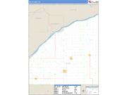 Polk County, NE <br /> Wall Map <br /> Zip Code <br /> Basic Style 2025 Map