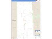 Sioux County, NE <br /> Wall Map <br /> Zip Code <br /> Basic Style 2025 Map